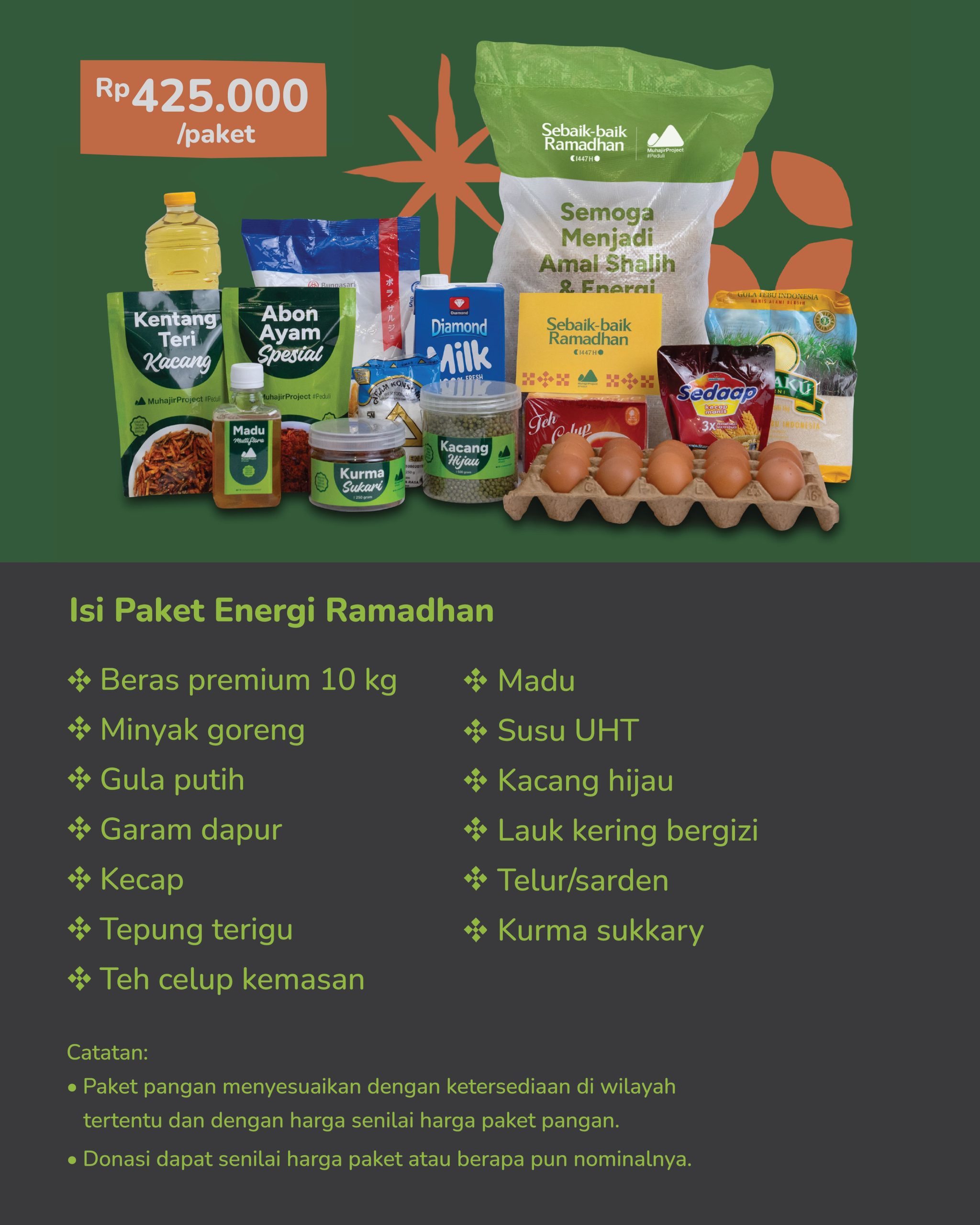 Paket Energi Ramadhan